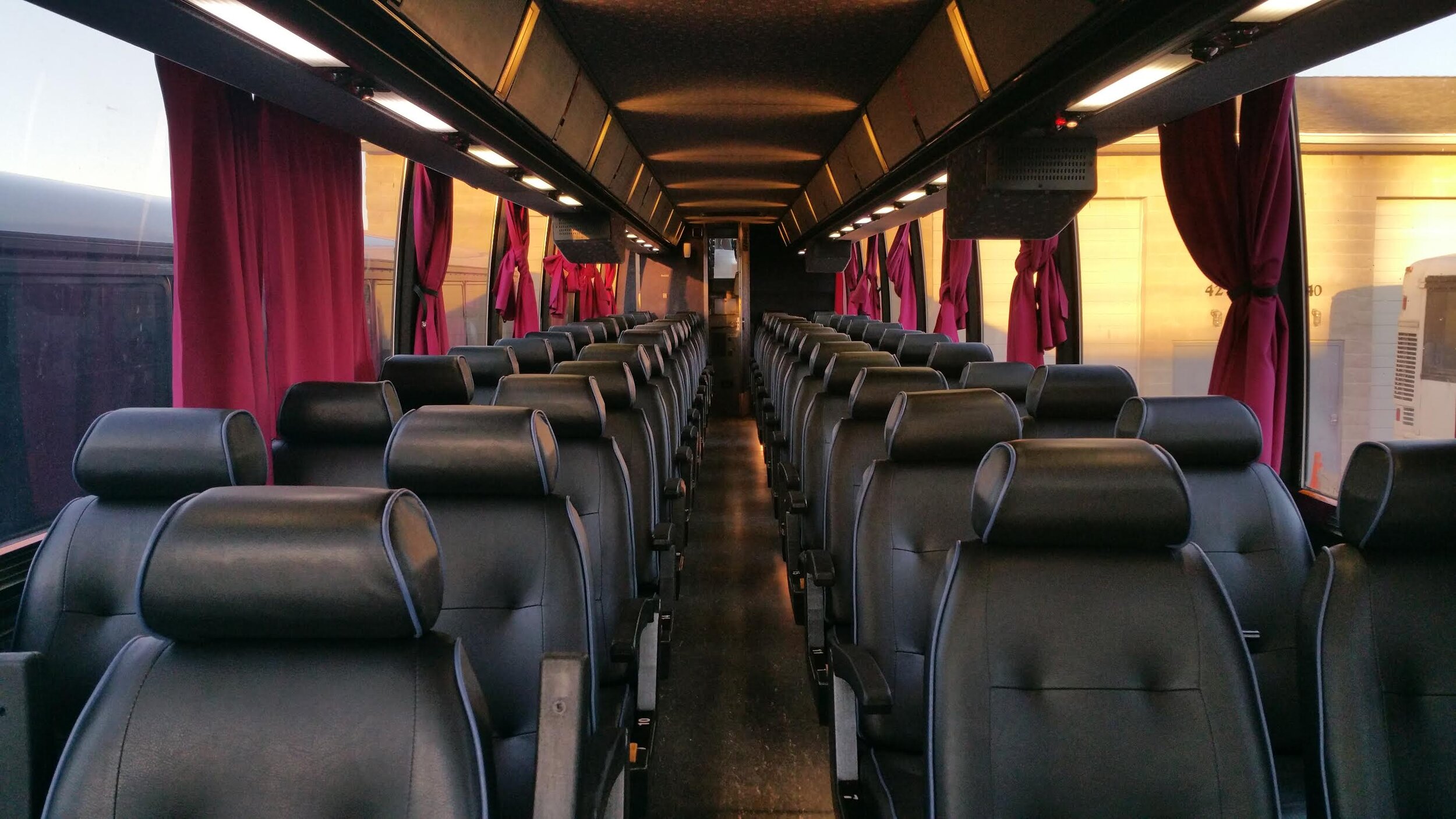 Coach Bus Inside