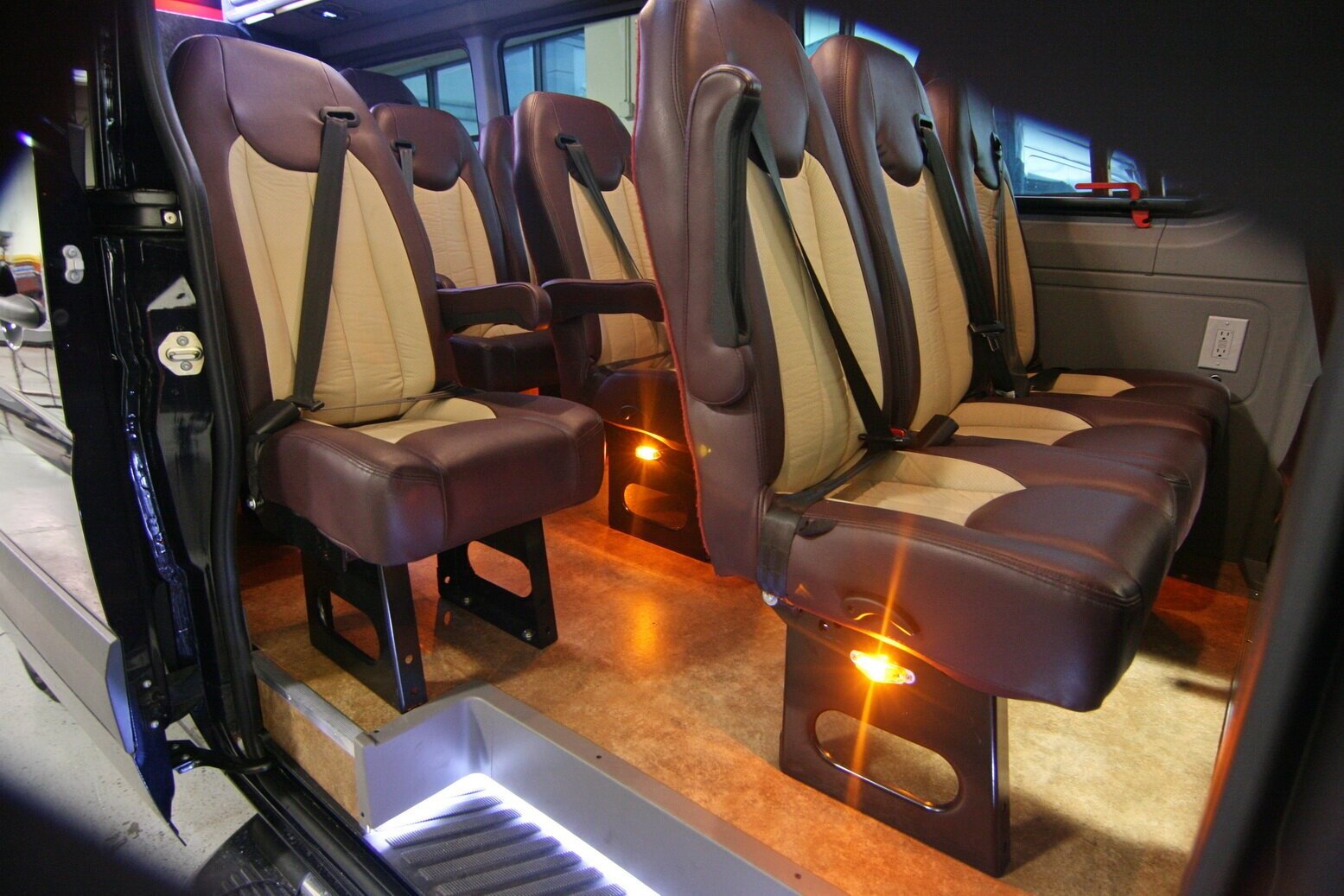 Executive Van Bus Inside - Seats