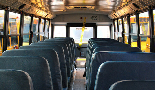 Standard School Bus Inside