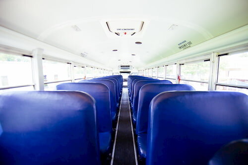 Classic School Bus Inside