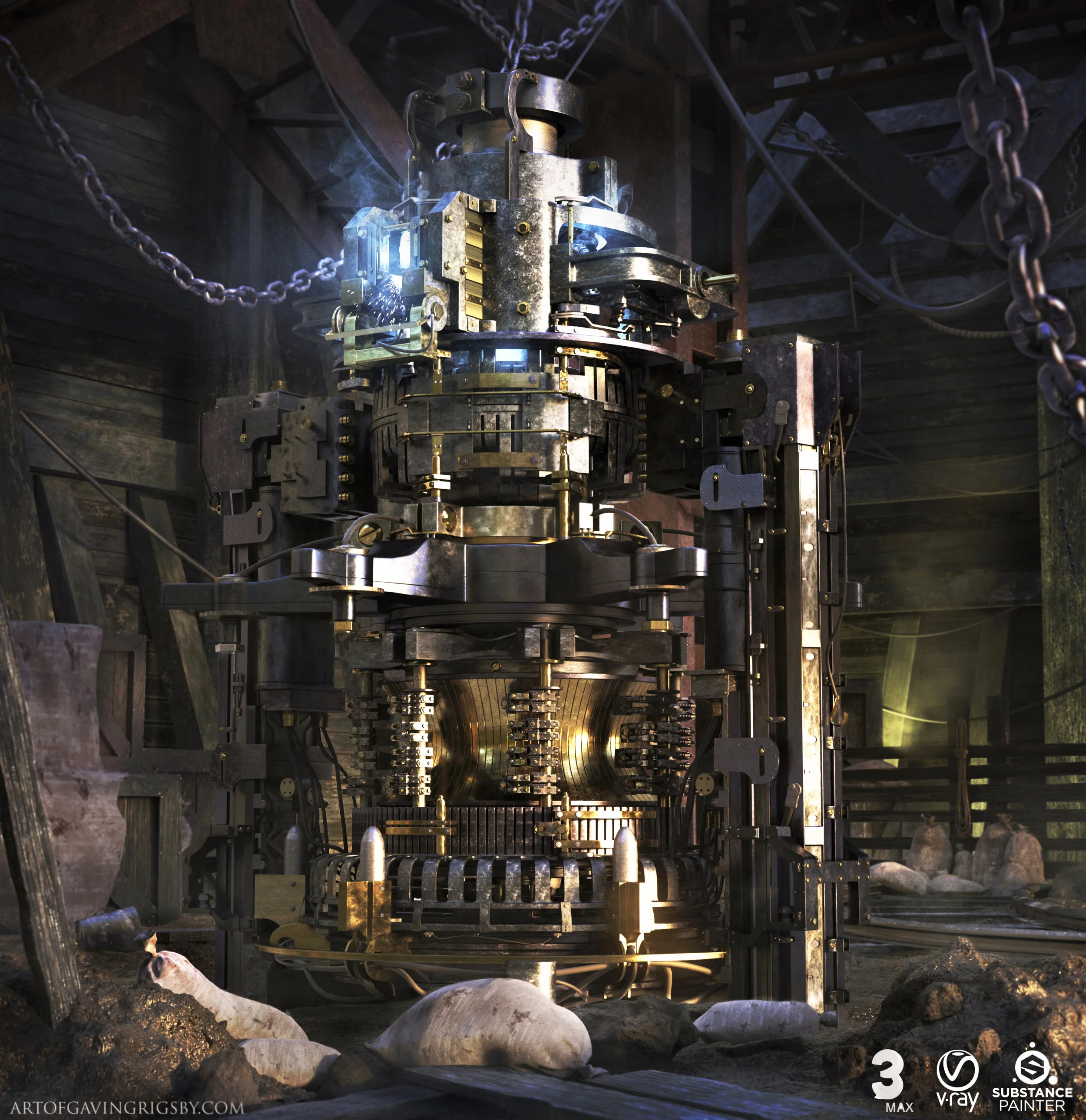Full Tesla Generator Textured All Layers Finished v3.5.jpg