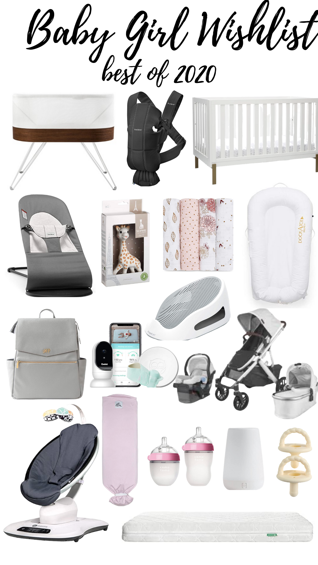 Baby Girl Wishlist Best Baby Products of 2020 Being Summer Shores