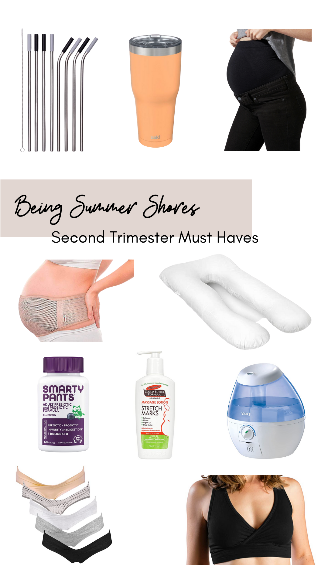 Second Trimester Must Haves - Being Summer Shores