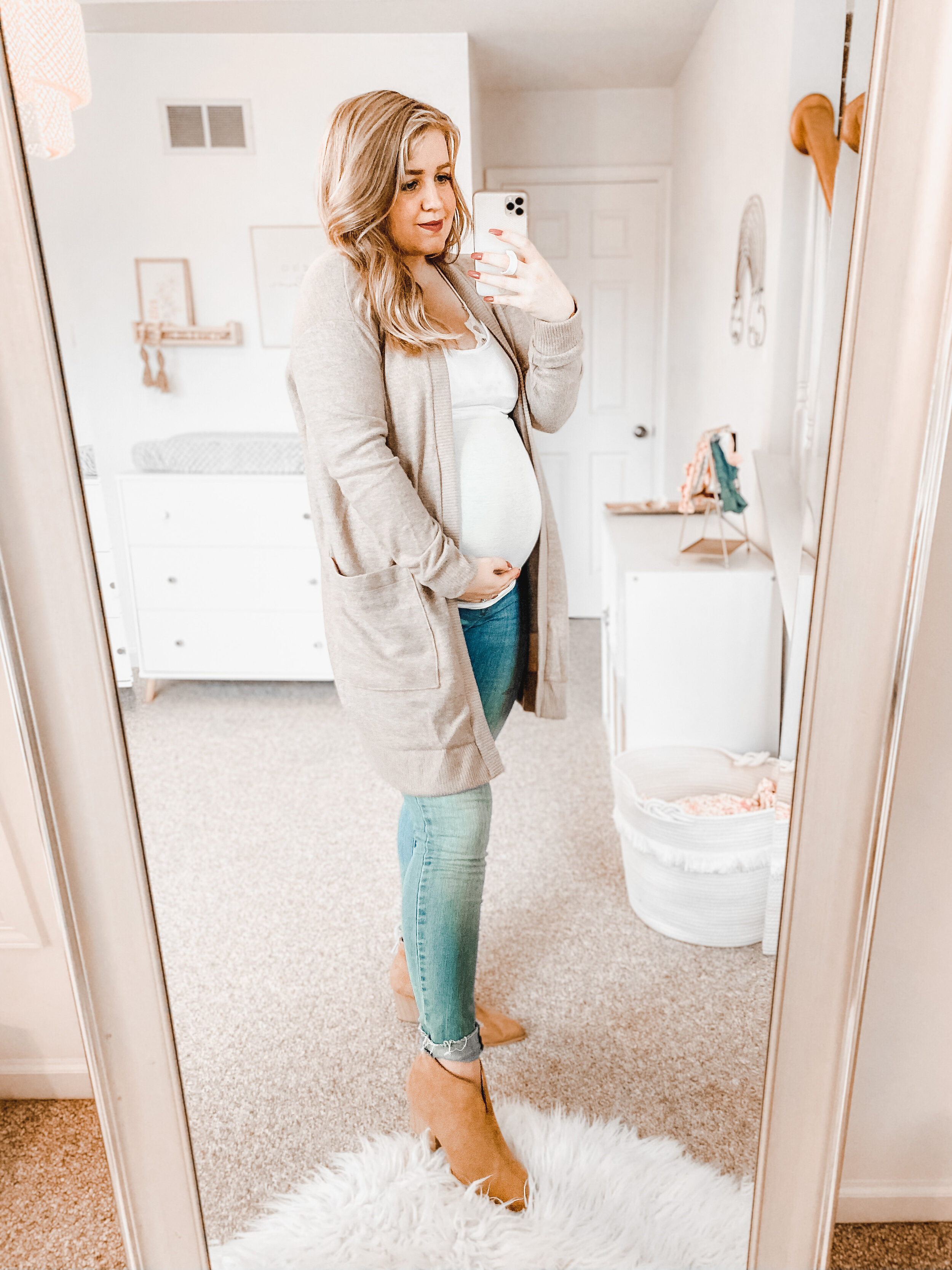 Bump Friendly Fall Outfits - Being Summer Shores