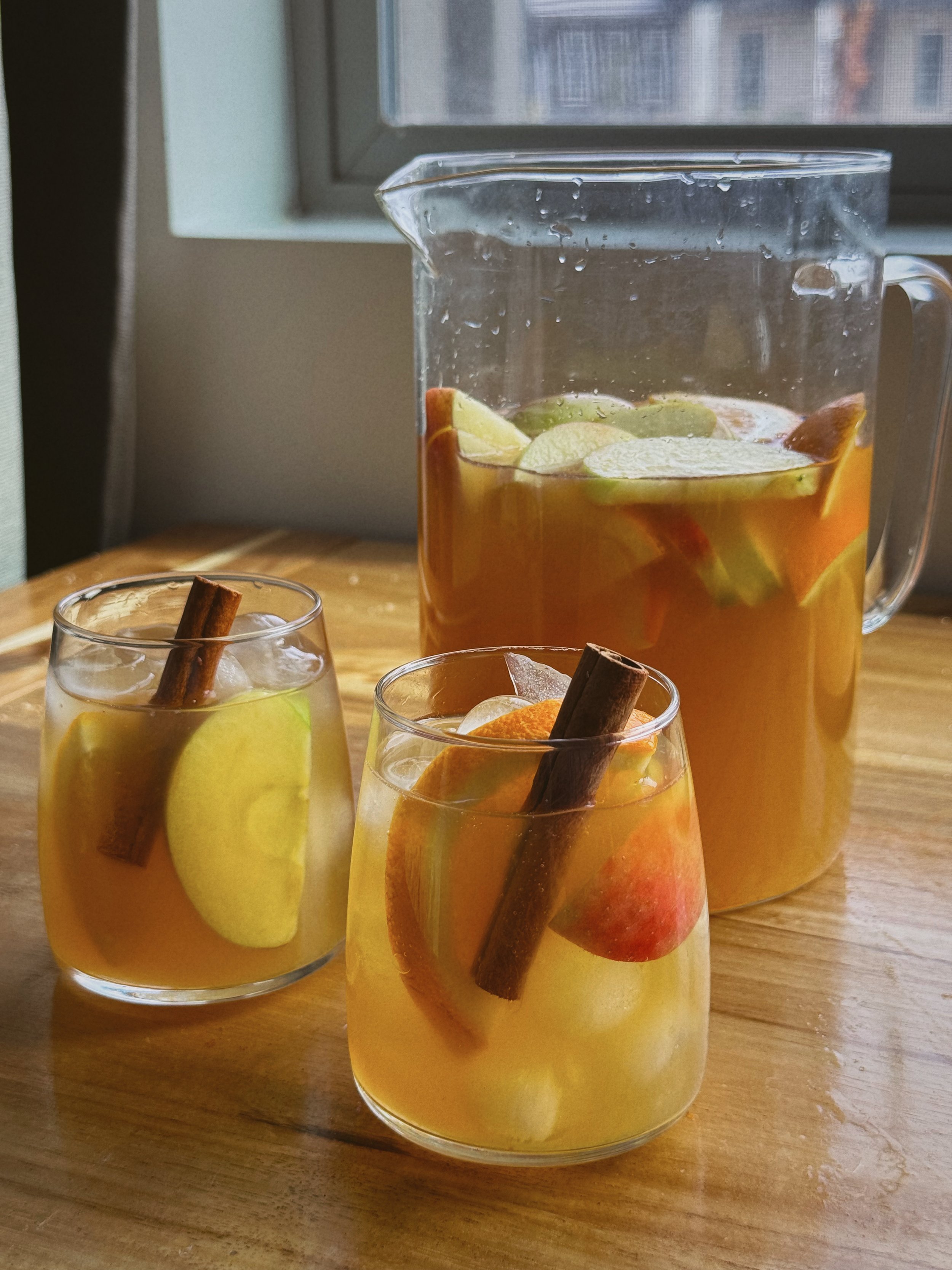 Apple Cider Sangria Pitcher - Being Summer Shores