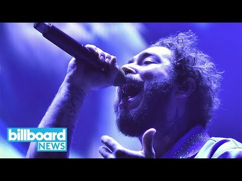 Post Malone's 'New Year's Rockin' Eve' Balloon Drop | Billboard News