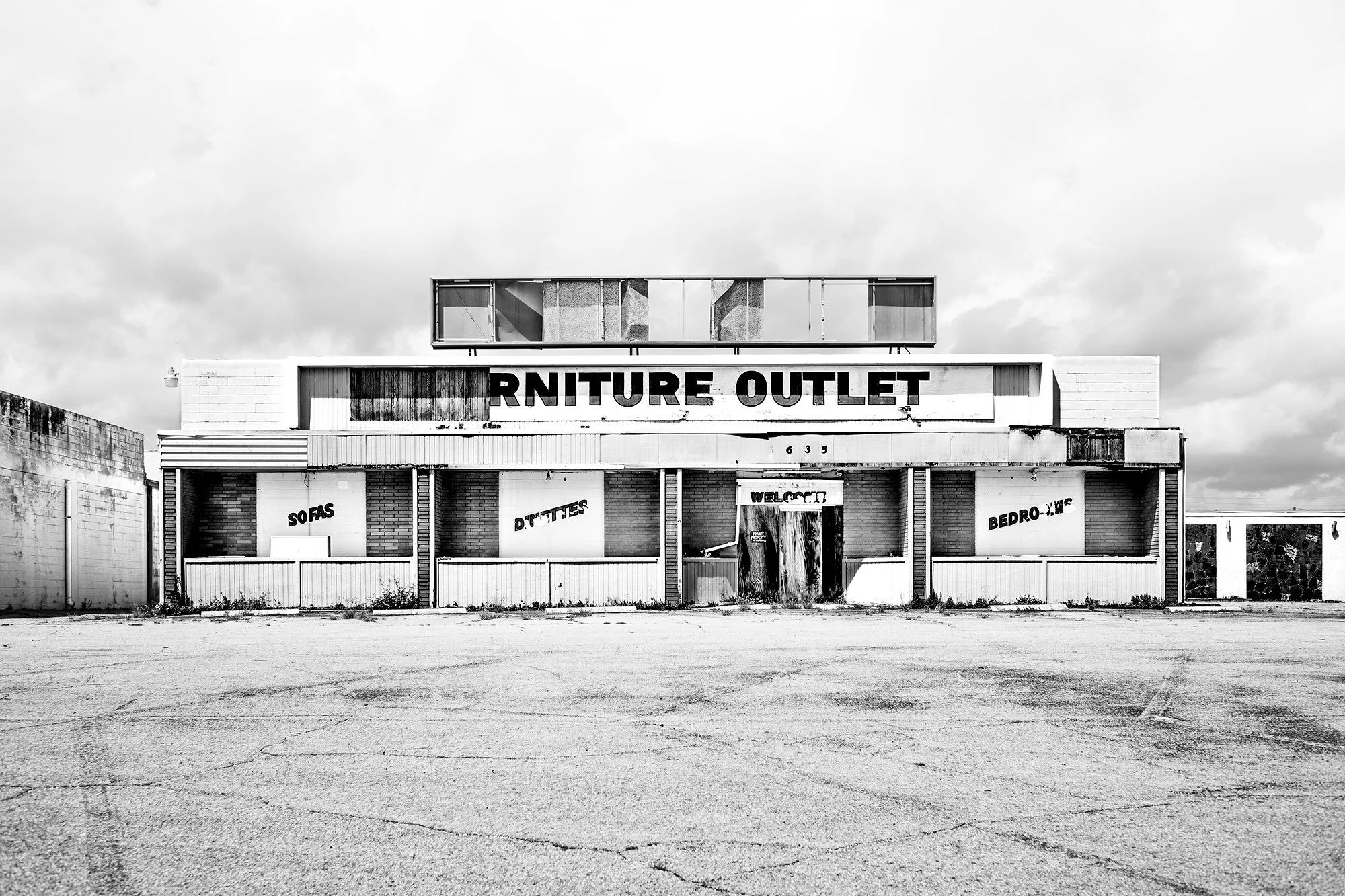 Abandoned Furniture Outlet, Cocoa, Florida, USA