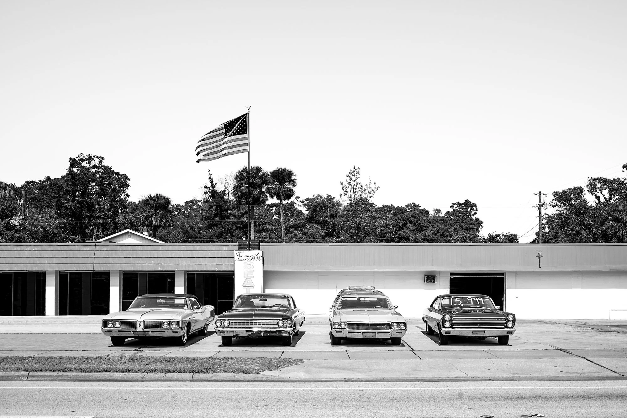 Used Vintage Car Dealer, Oak Hill, Florida, USA