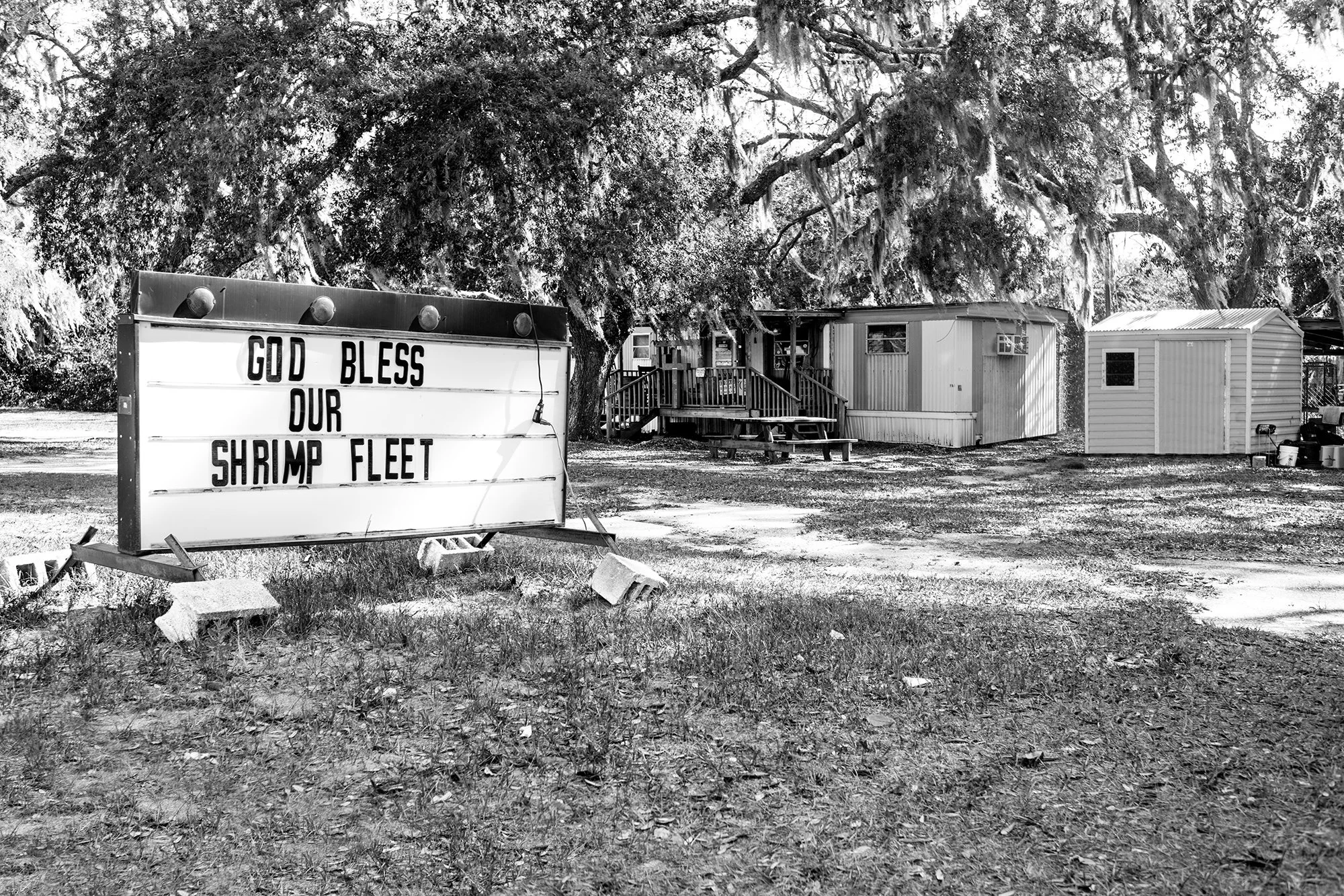 God Bless Our Shrimp Fleet, Darien, Georgia, USA