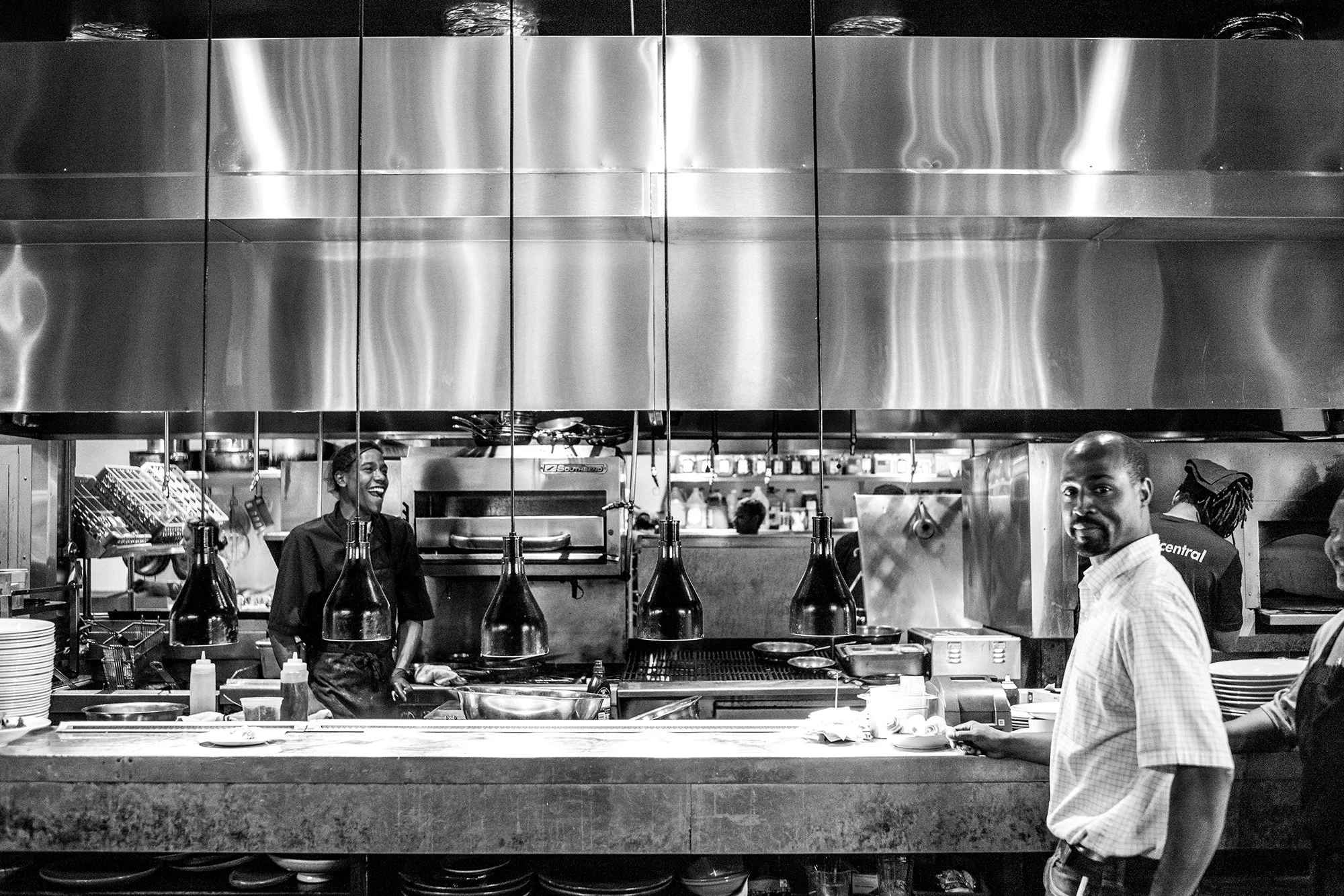 Staff at Central Restaurant, Montgomery, Alabama, USA