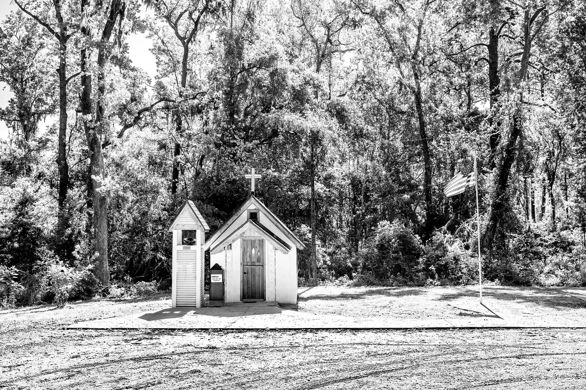 Memory Park Christ Chapel, Townsend, Georgia, USA , smallest church in America