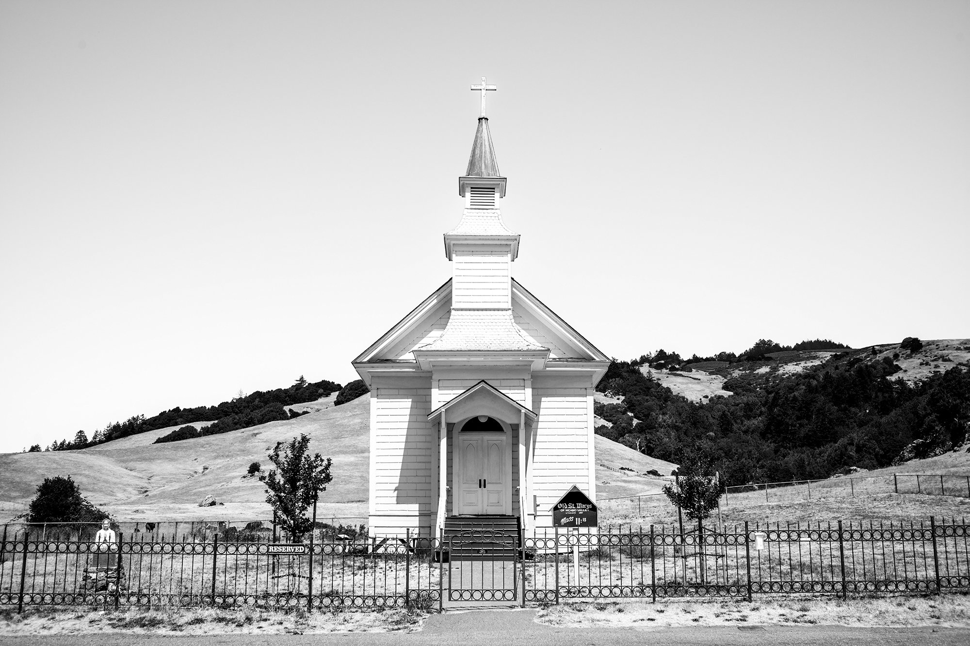 Old Saint Mary's Church, Nicasio, California, USA