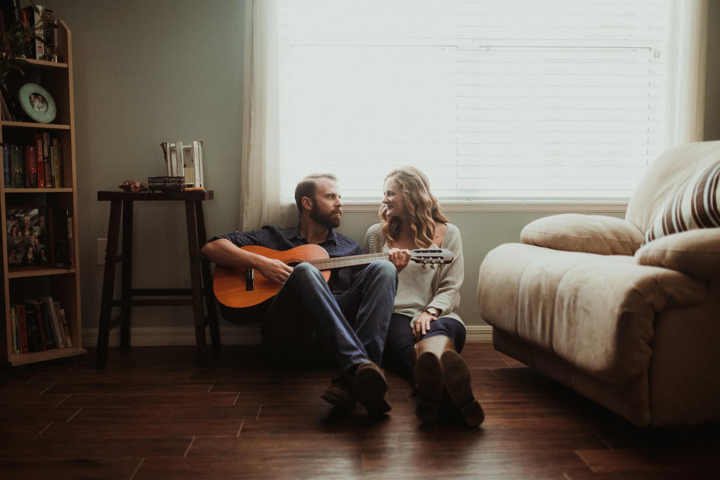 Deirdre + Erik || Sebastian, Florida || Couples Photography || In-Home Session