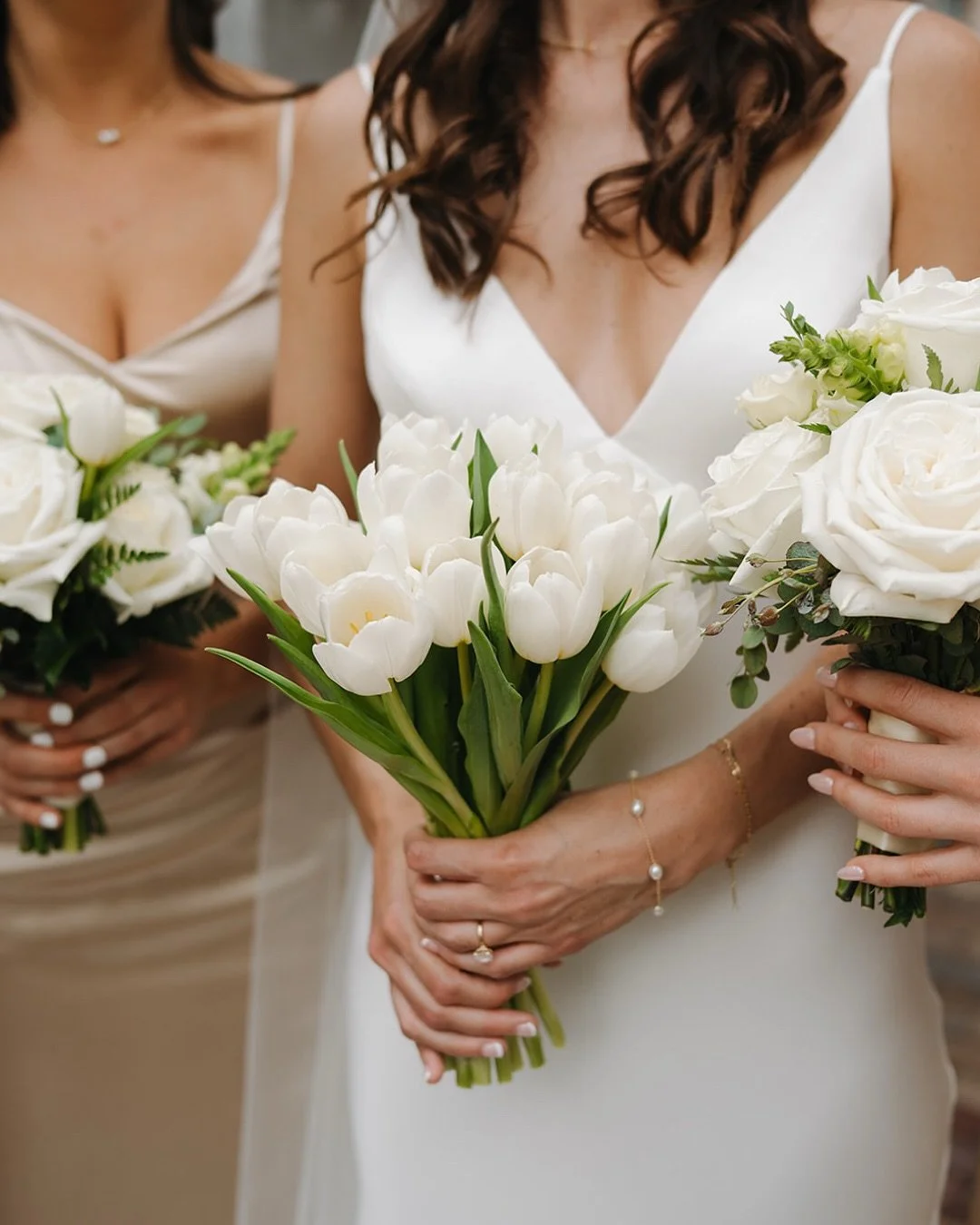 Kristen + Max: the bridal party 🤍

Venue: Casa Feliz in Winter Park, Florida (@casafelizvenue)
Photographer: @_photographybyv 
Planner: @kristyrappevents 
Flowers: @dreamdesignsflorist 
Catering: @arthurscatering 
Hair and Makeup: @beforetheaislewed