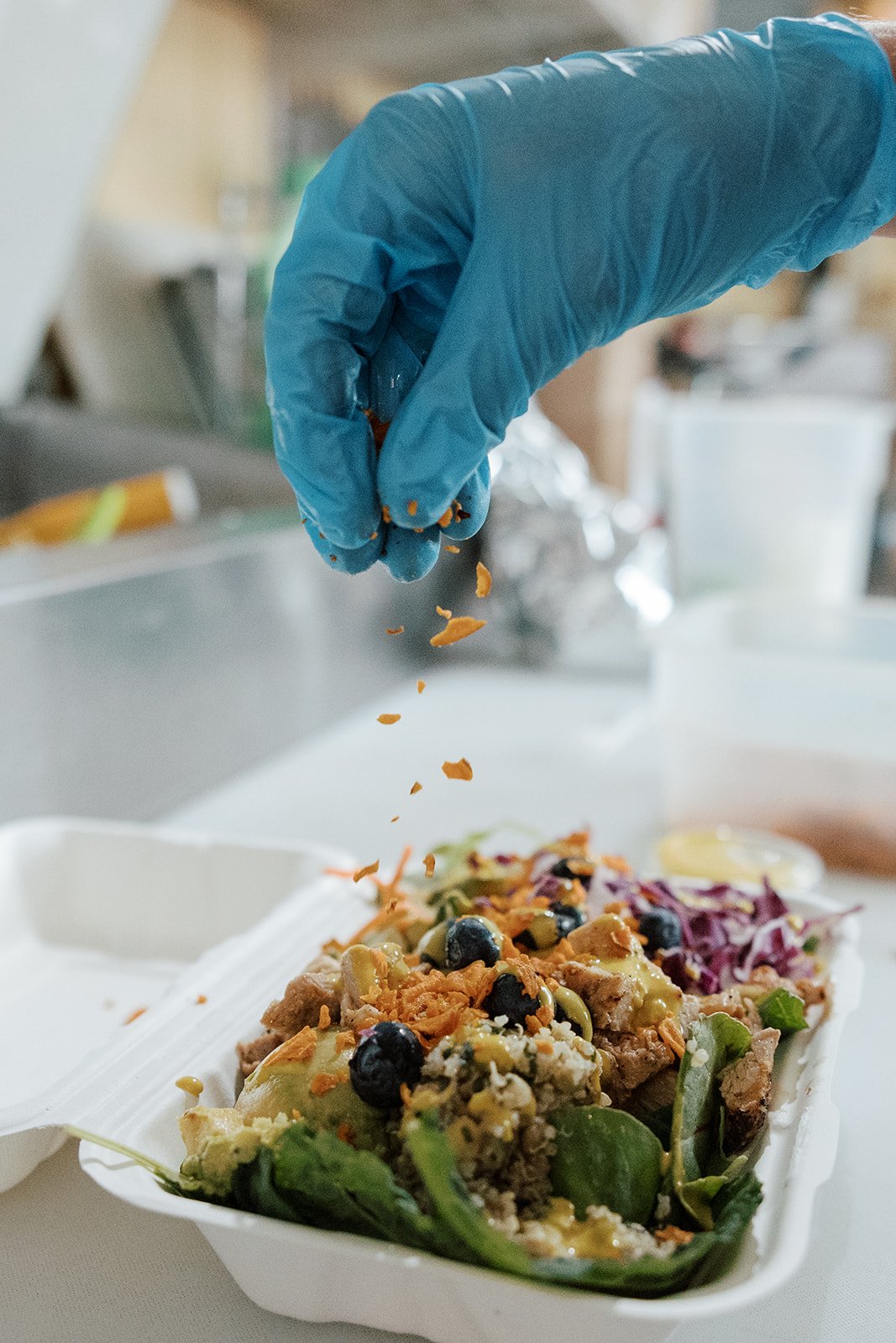 Freshly Made Salad
