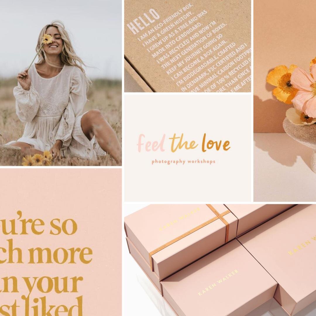 Visual direction for a project that is all about sharing some love! #saltcreativestudio #moodboard #visualdirection #creativeagency