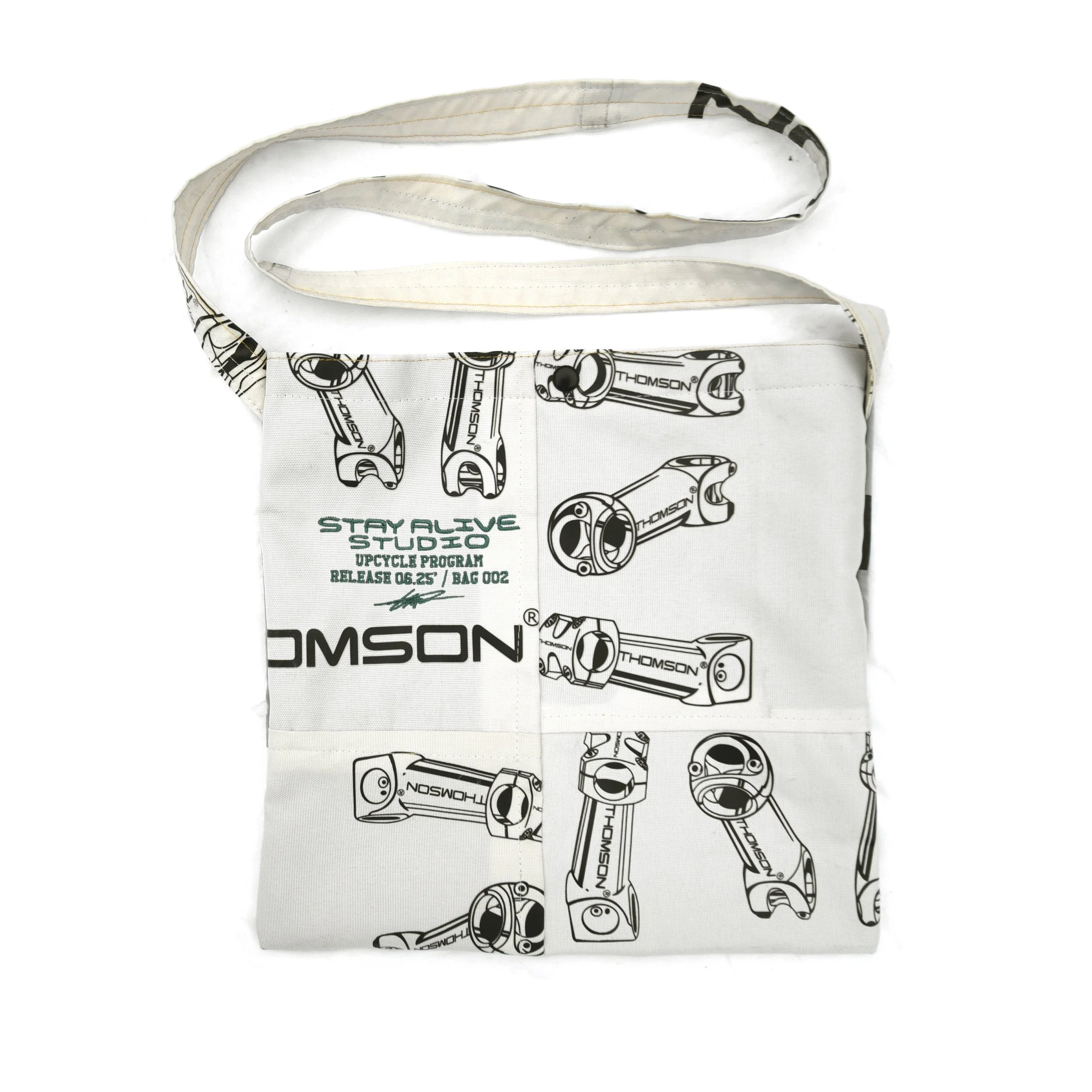 Upcycled Musette Bag