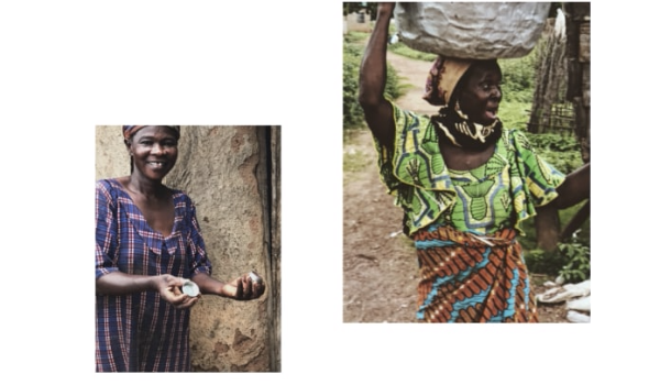 Women from the Katariga Women's Group in Tamale, Ghana