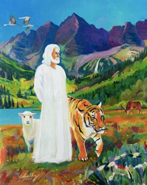 It Is Good (Original Painting 20x25 inches)