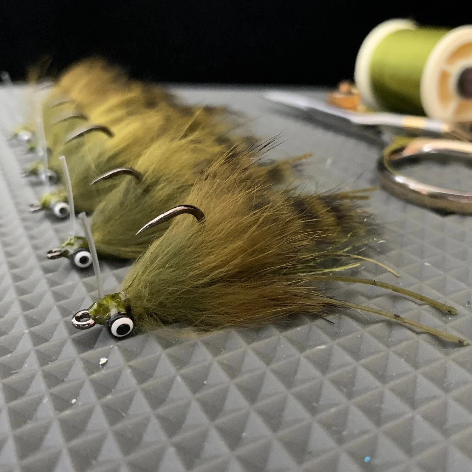 Scott Null Sheepshead Fly Olive