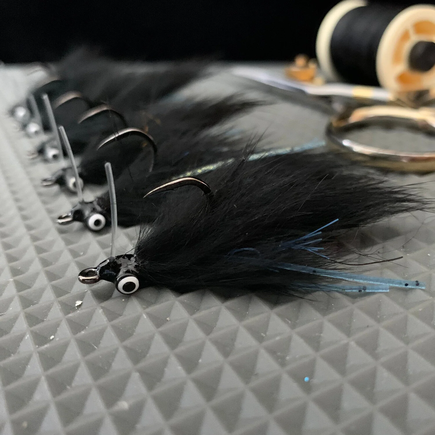 Scott Null Sheepshead Fly Black