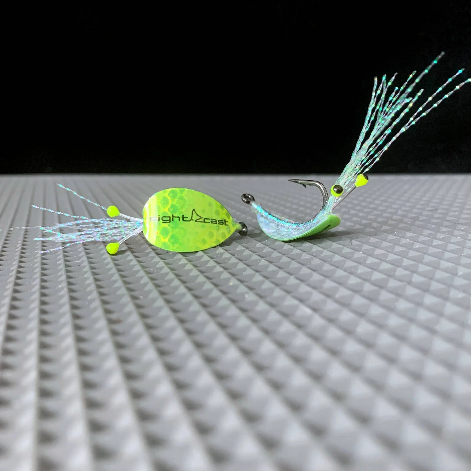 Chartreuse Spoon Fly