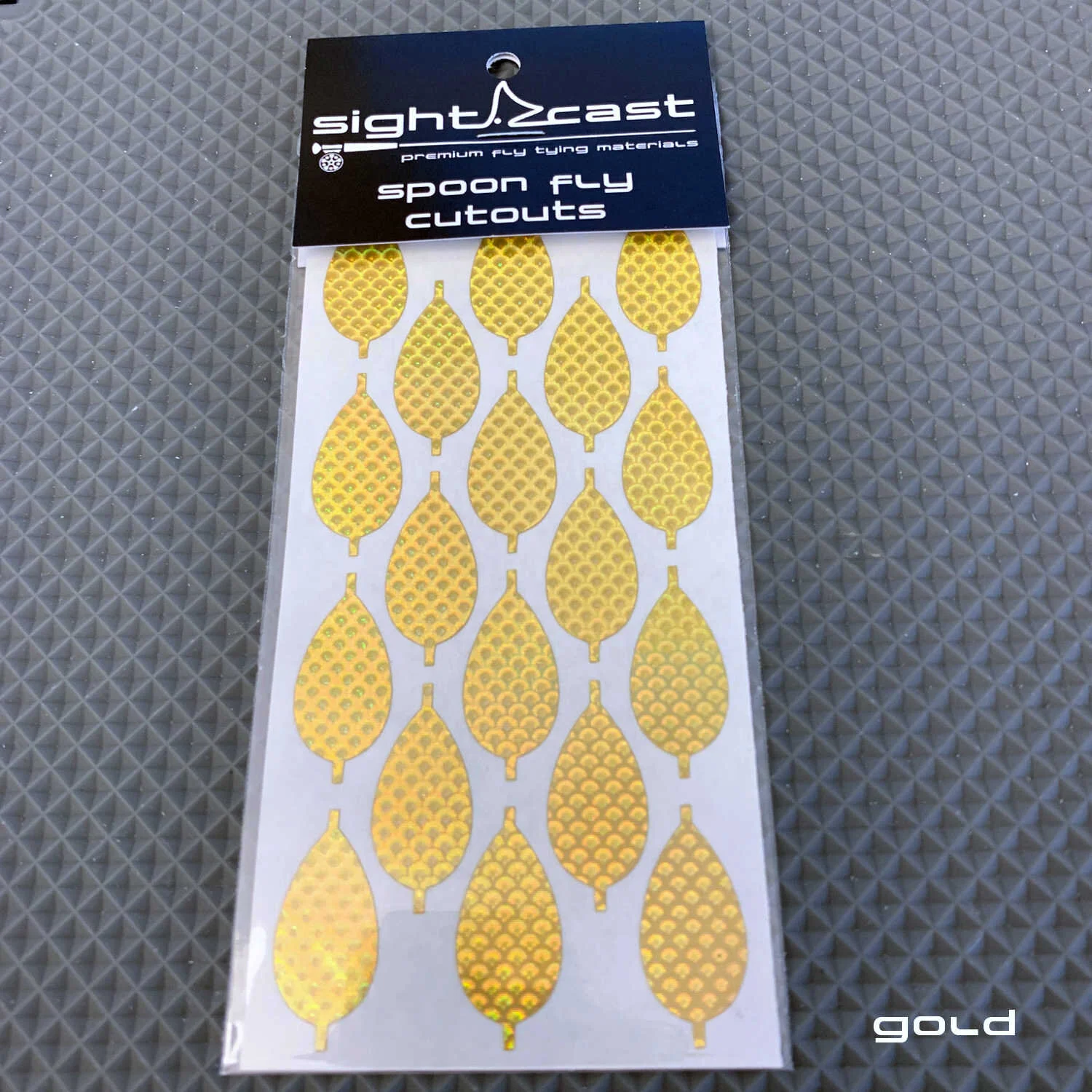 Spoon Fly Cutouts - Gold