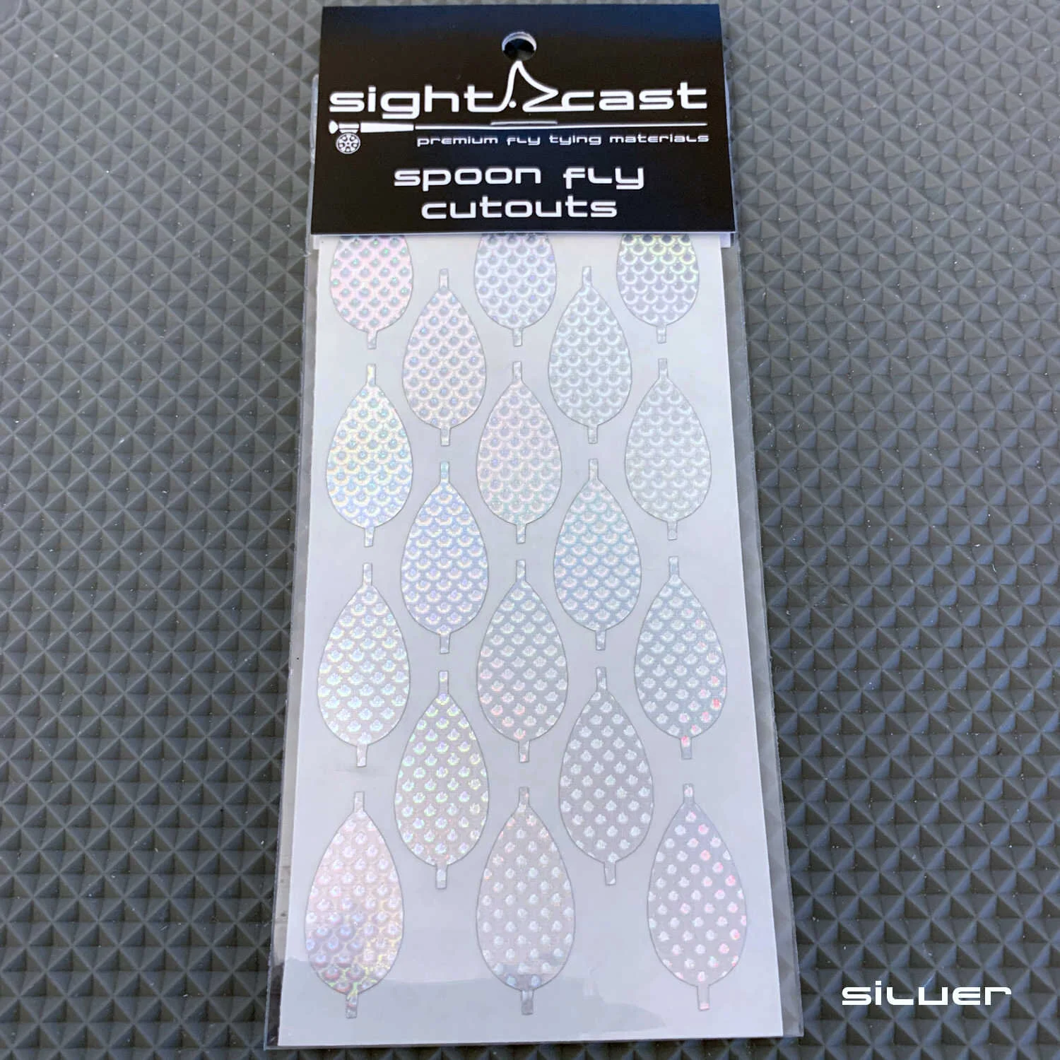 Spoon Fly Cutouts - Silver