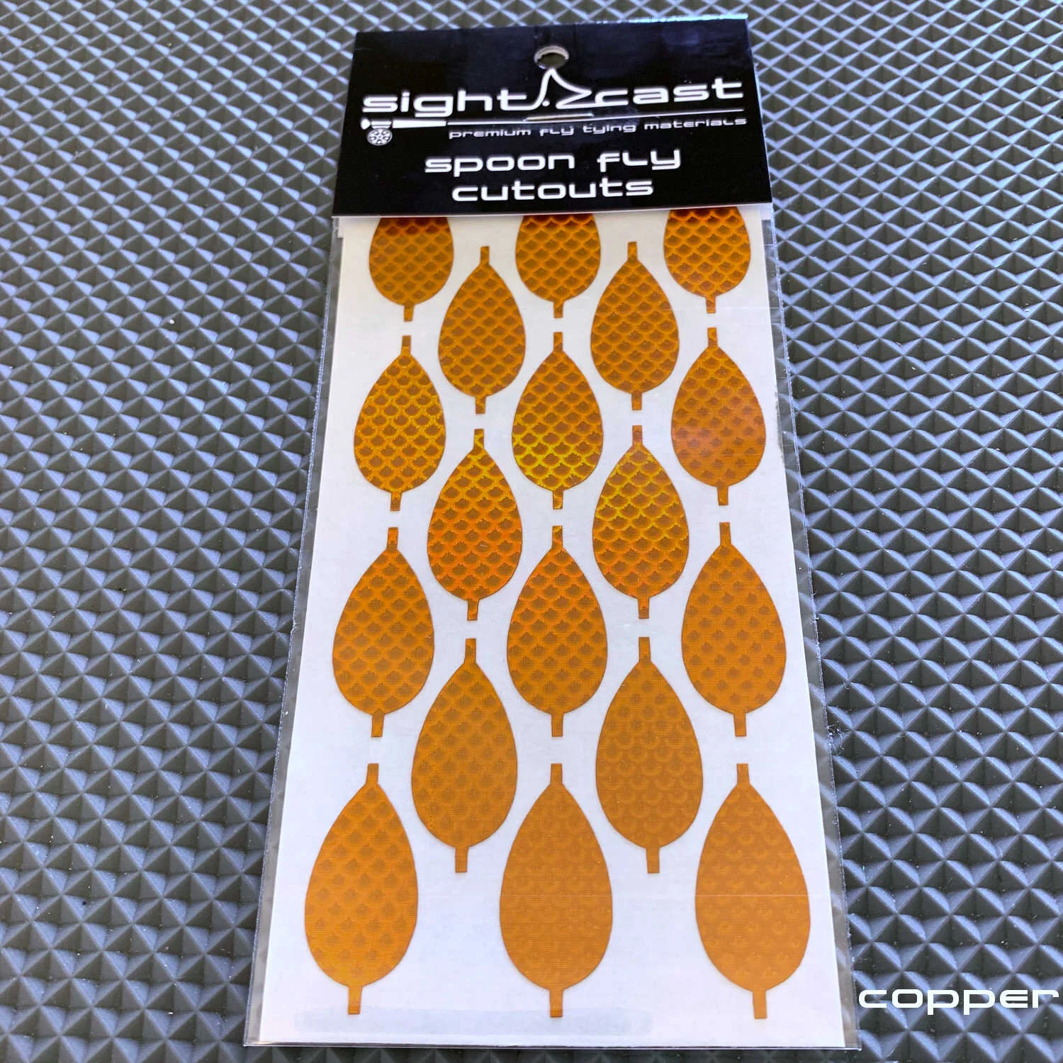 Spoon Fly Cutouts - Copper