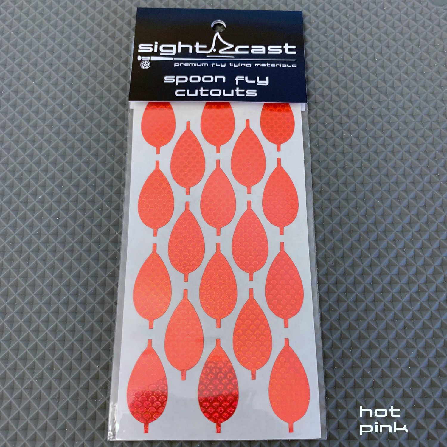 Spoon Fly Cutouts - Hot Pink