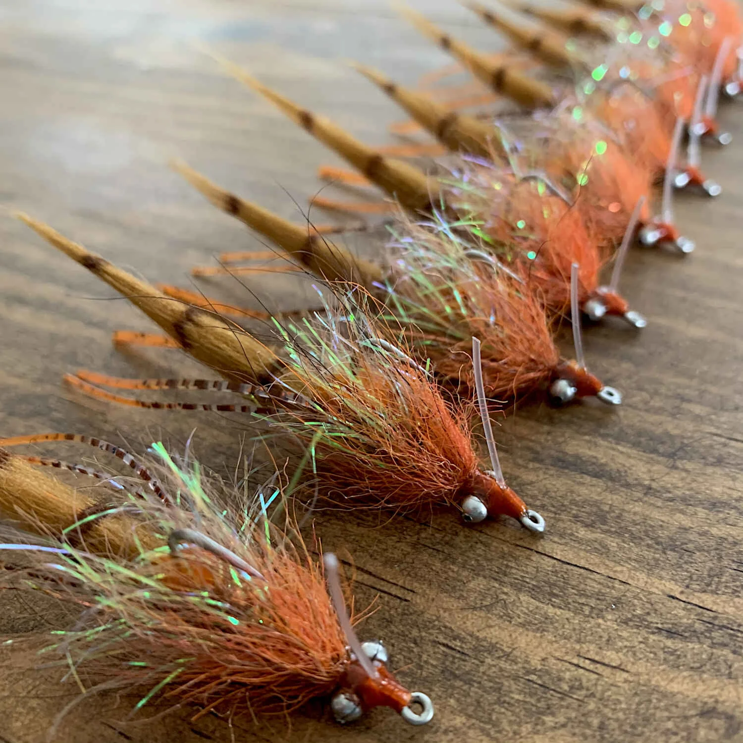 Brown Rust Redfish Crack Fly