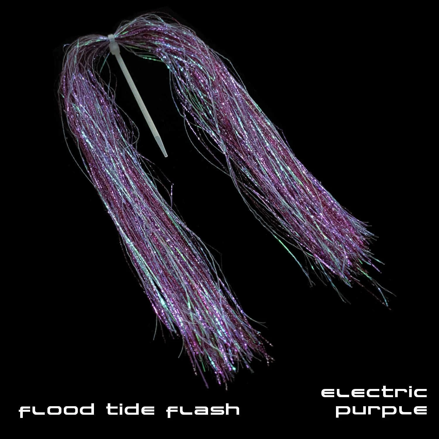 Flood Tide Flash - Fly Tying - Electric Purple