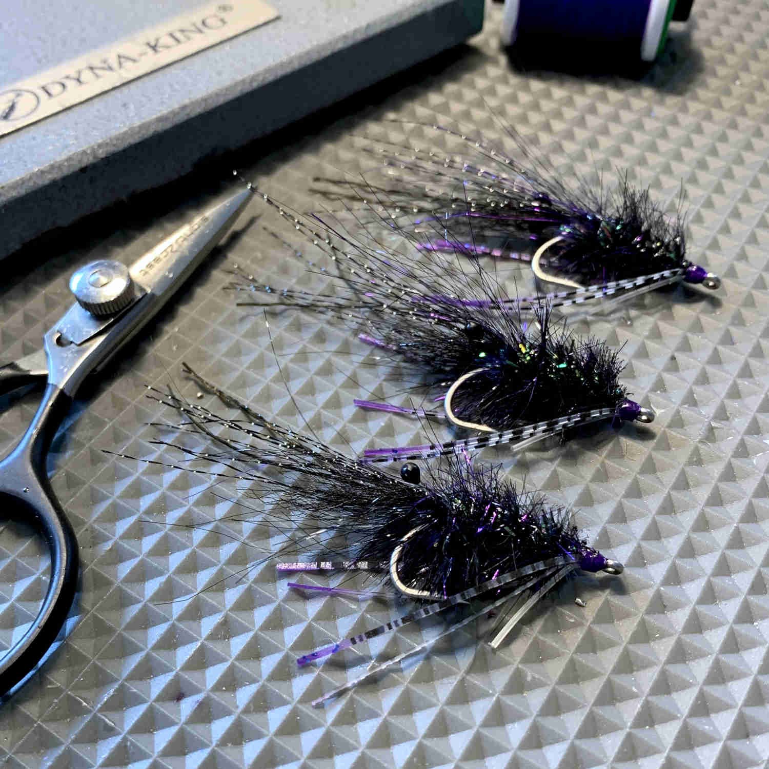 Black Shrimp Flies