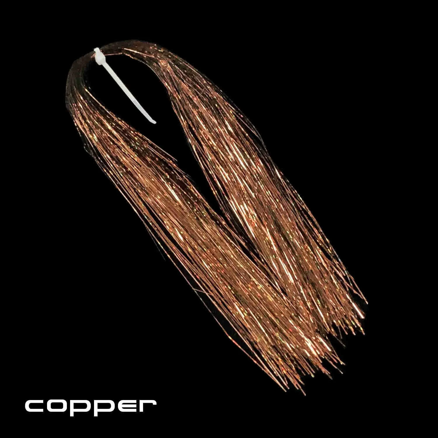 Copper Holographic Flash Fly Tying