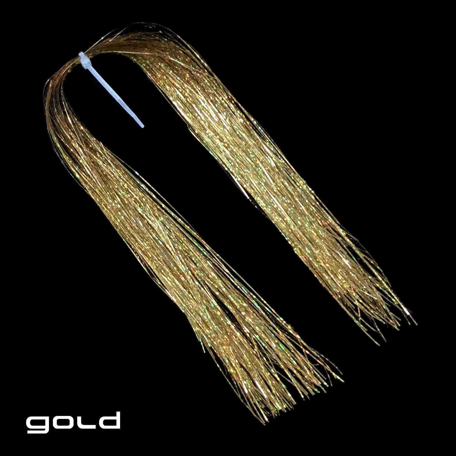 Gold Holographic Flash Fly Tying