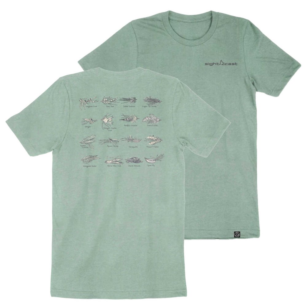 Sight Cast Fishing Company — Saltwater Fly Chart T-Shirt