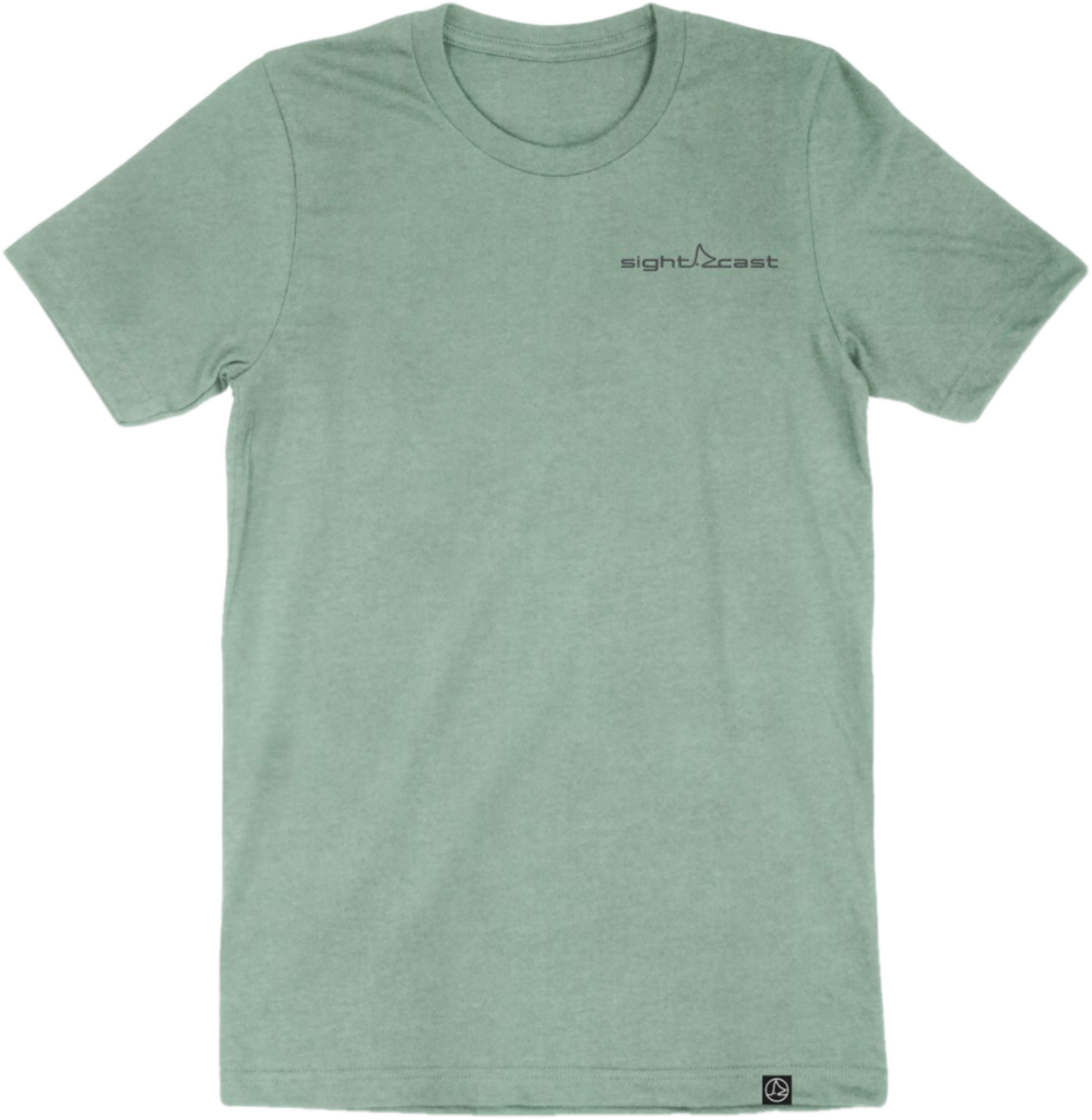 T-shirt Total Fishing Gear – Homme XL – Vert – Col Rond – Manches Courtes – Neuf