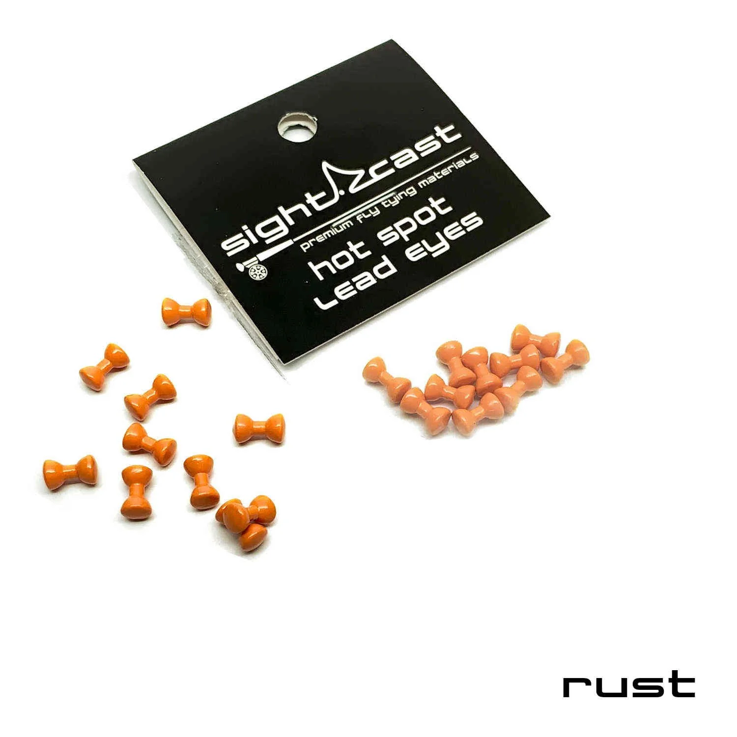Rust Orange Lead Eyes