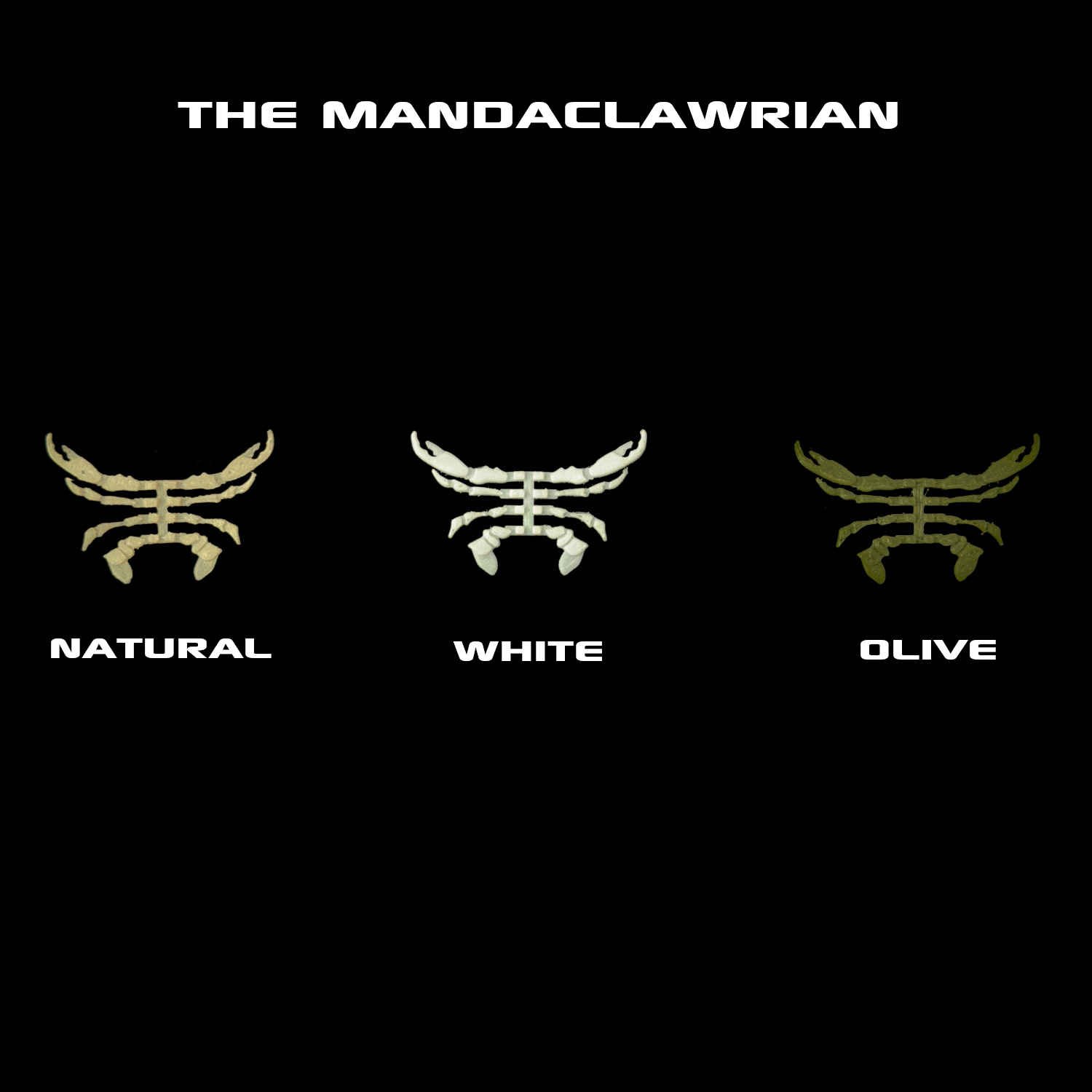 Flats Craft - Crab Components - Mandaclawrian - Colors