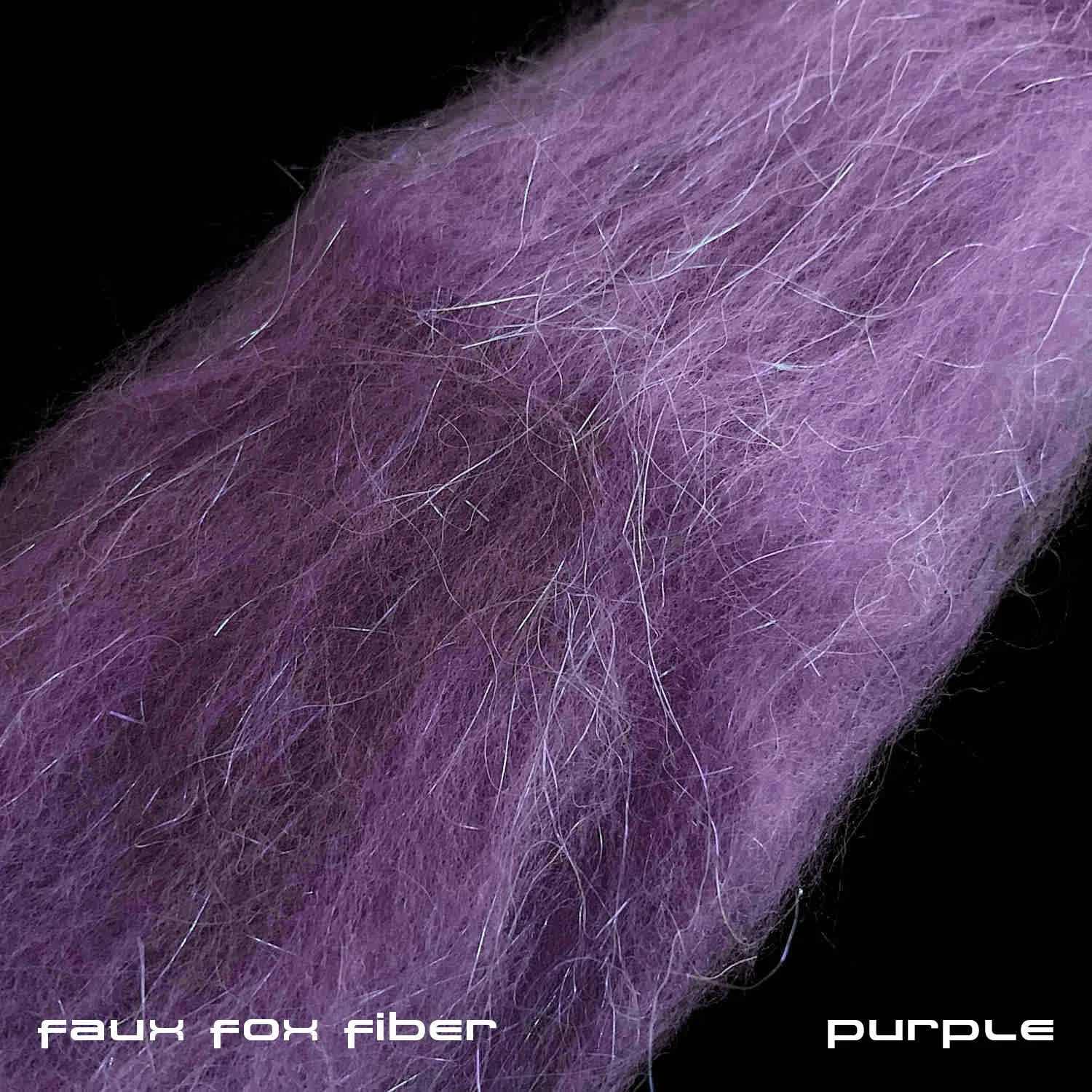 Saltwater Fly Tying Fox Dubbing - Purple