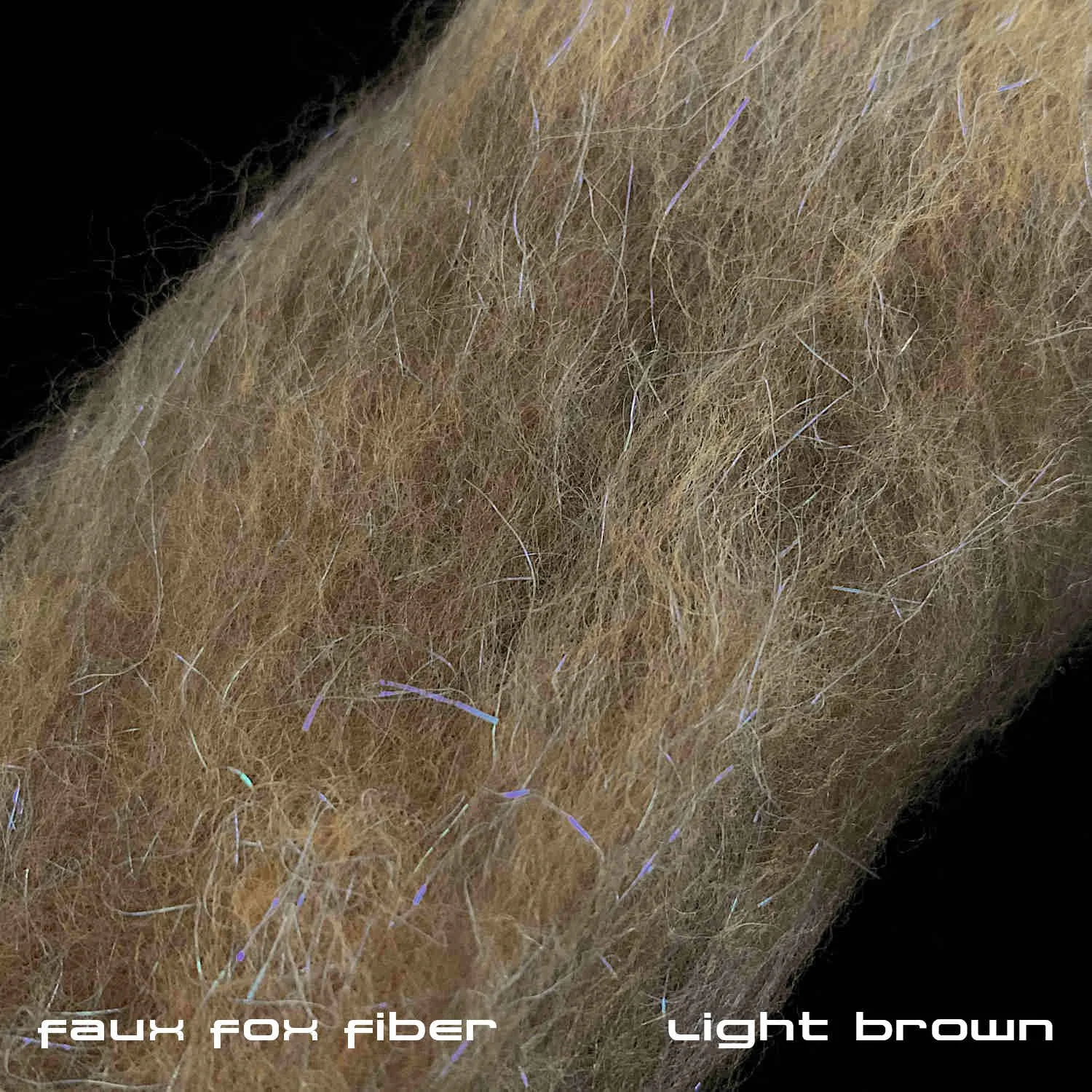 Saltwater Fly Tying Fox Dubbing - Light Brown