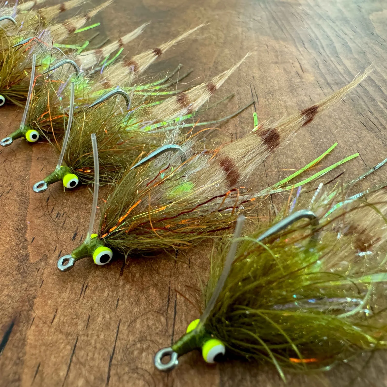 Redfish Crack Fly - Olive Copper