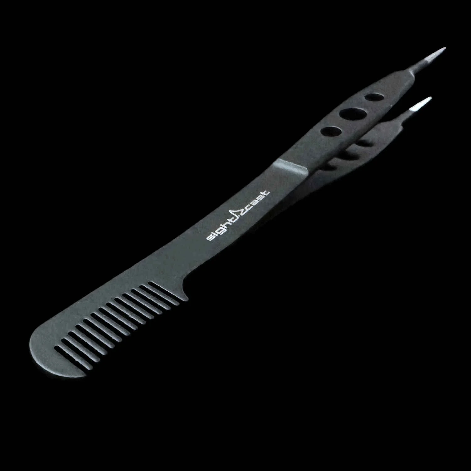 Fly Tying Tweezers with Comb