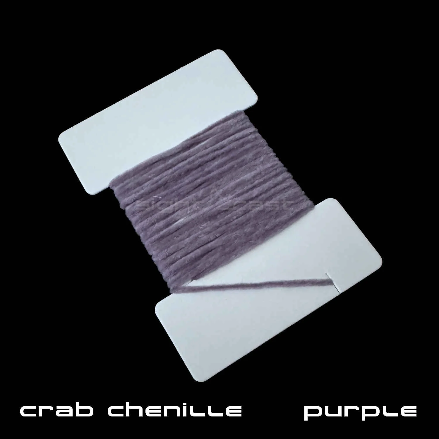 Crab Chenille - Fly Tying Material - Purple