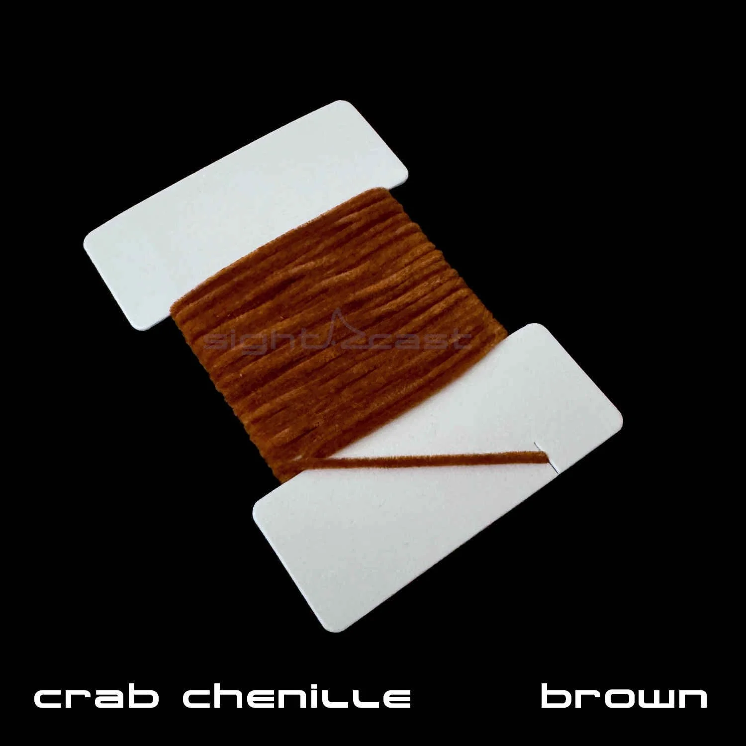 Crab Chenille - Fly Tying Material - Brown