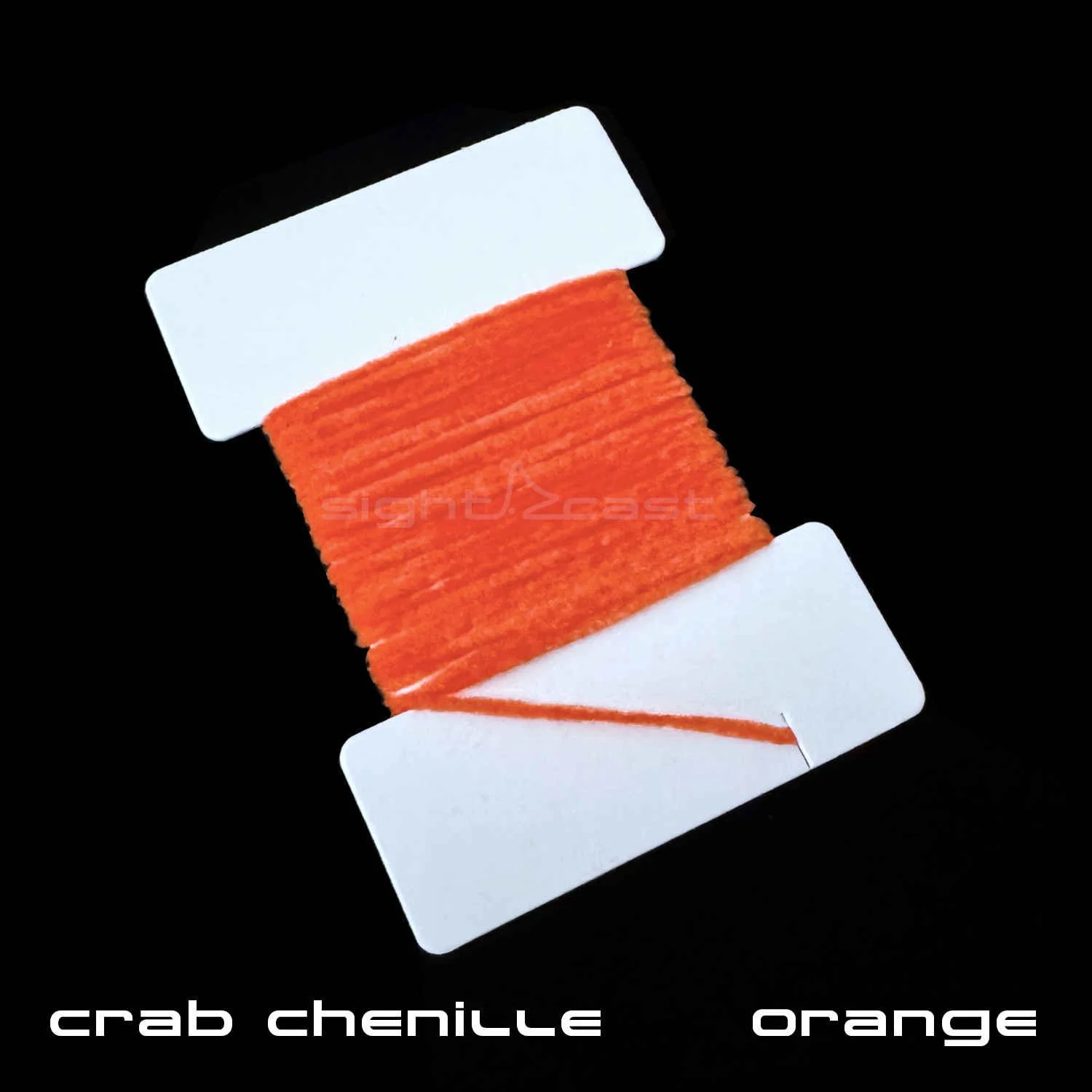 Crab Chenille - Fly Tying Material - Orange