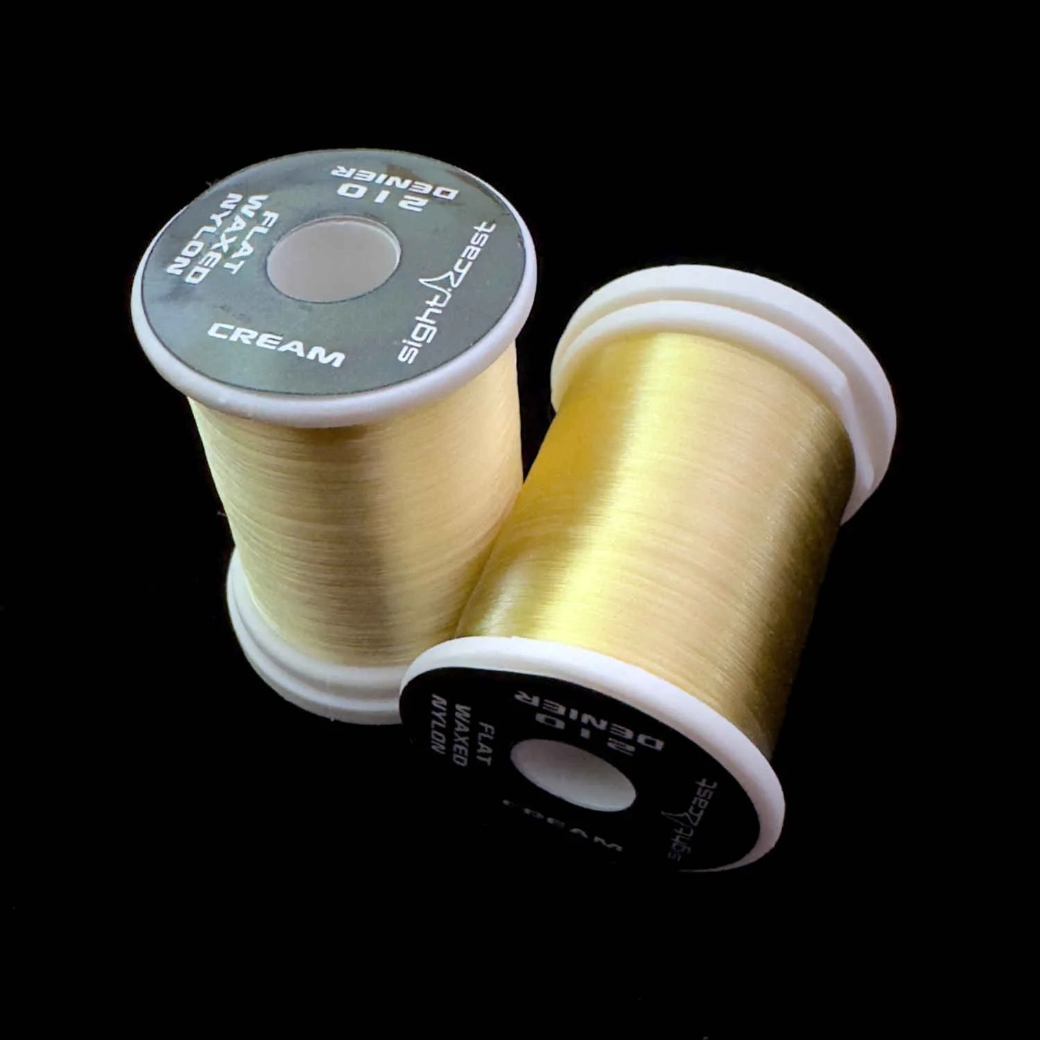 Fly Tying Thread - Flat Waxed Nylon 210 Denier - Cream