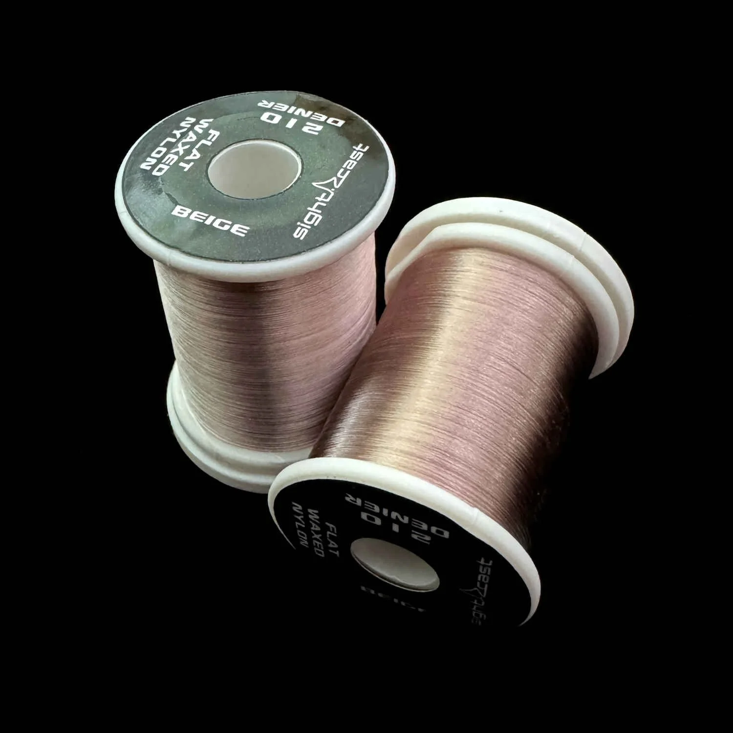 Fly Tying Thread - Flat Waxed Nylon 210 Denier - Beige