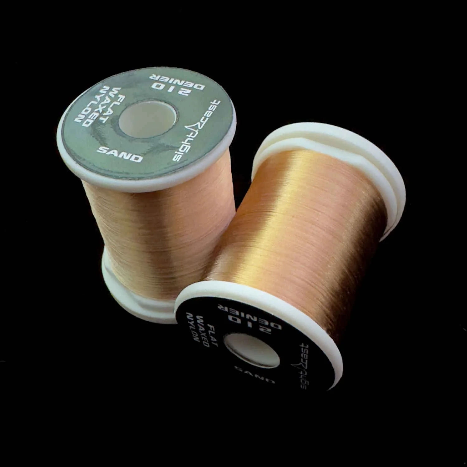 Fly Tying Thread - Flat Waxed Nylon 210 Denier - Sand
