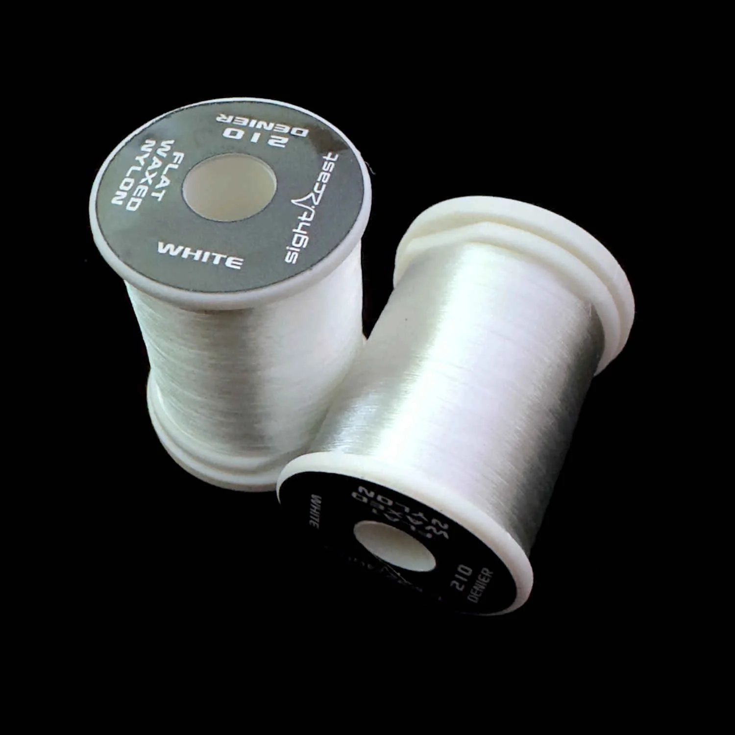 Fly Tying Thread - Flat Waxed Nylon 210 Denier - White